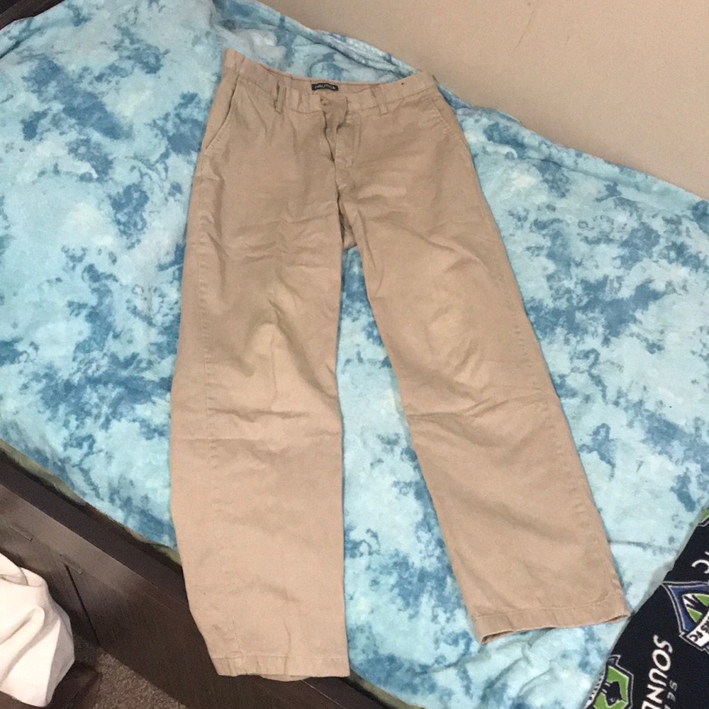 Nautica Tan Khakis